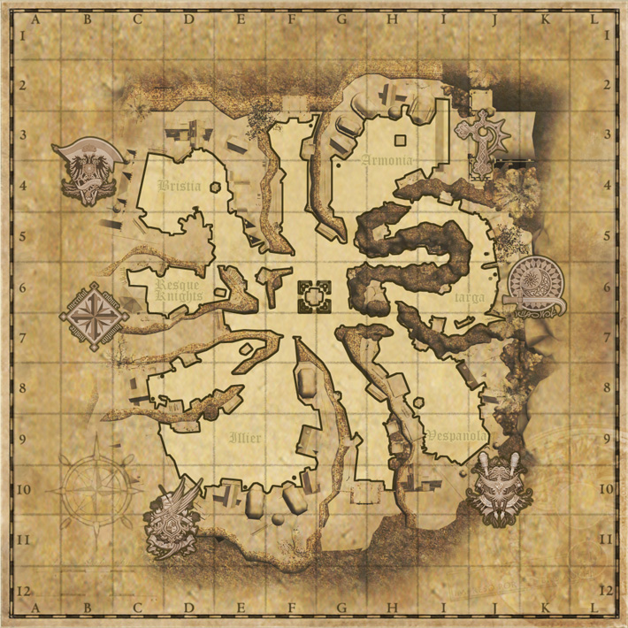Frourio map image