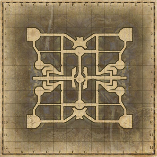 Rumble Fight (Secret Temple) map image