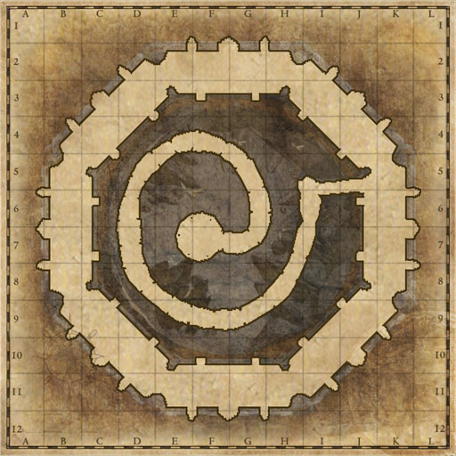 Mission: Tower Dungeon of Demonic Ice Wizard map image