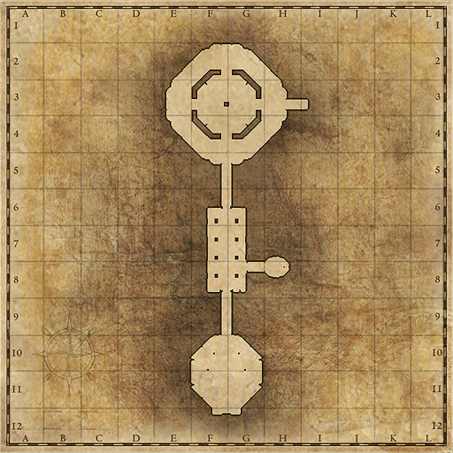 Secret Tower 2F map image